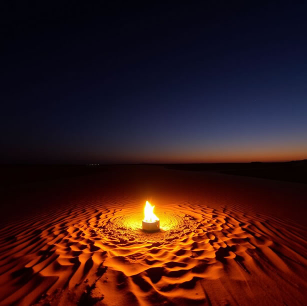 Sunset in Erg Chebbi
